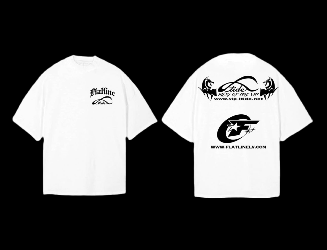 Flatline x L-tide official colllab T-shirt