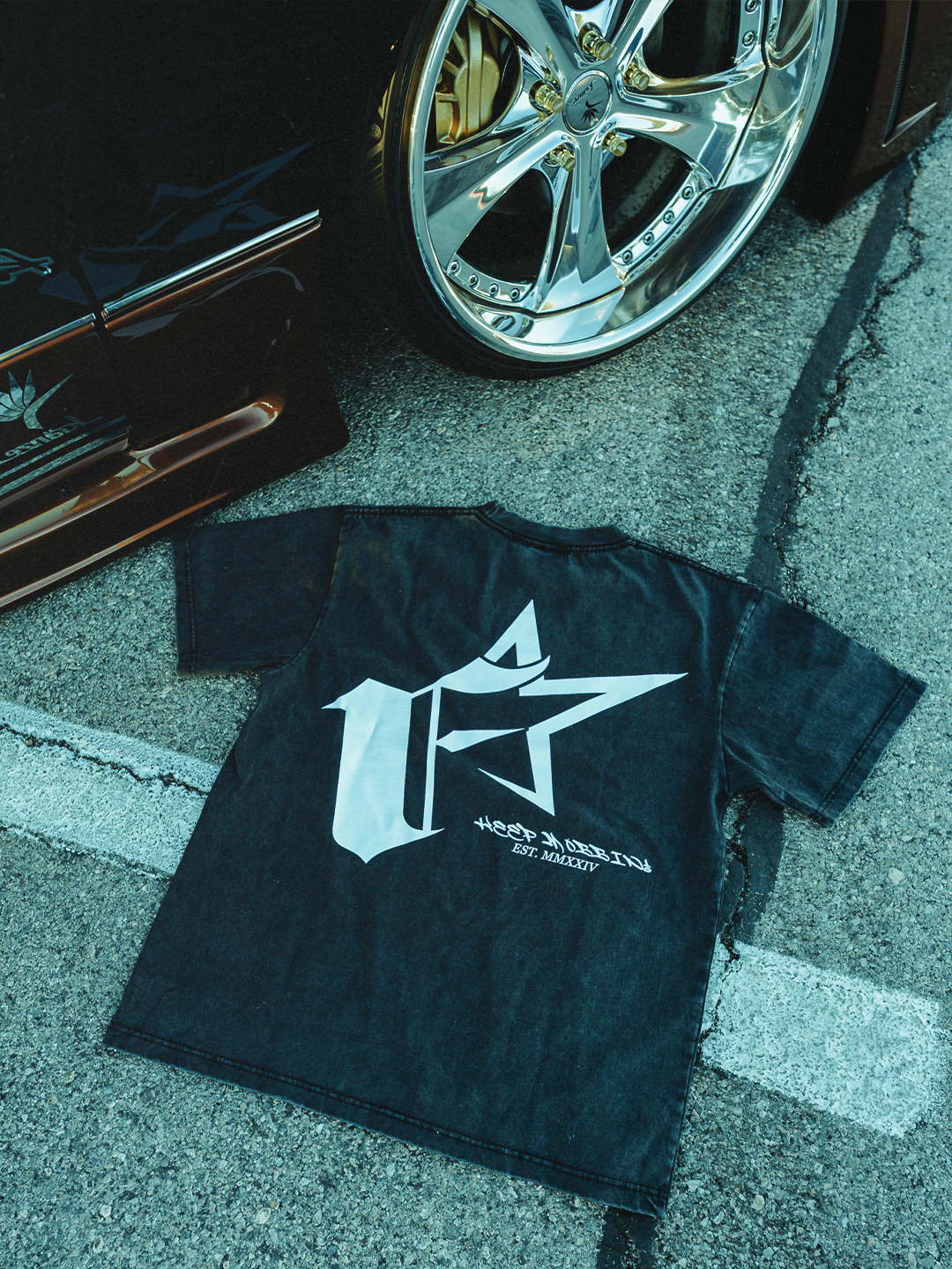 OFFICIAL F STAR VINTAGE BLACK TEE