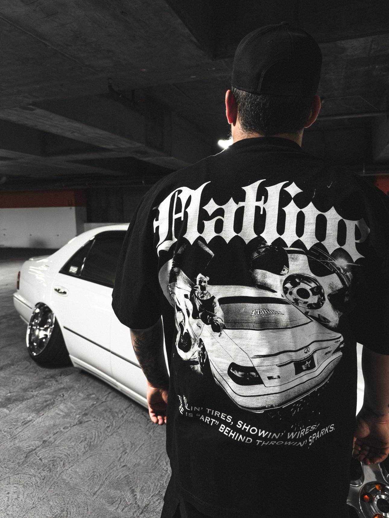 ART THROWIN’ SPARKS Q45 T-SHIRT