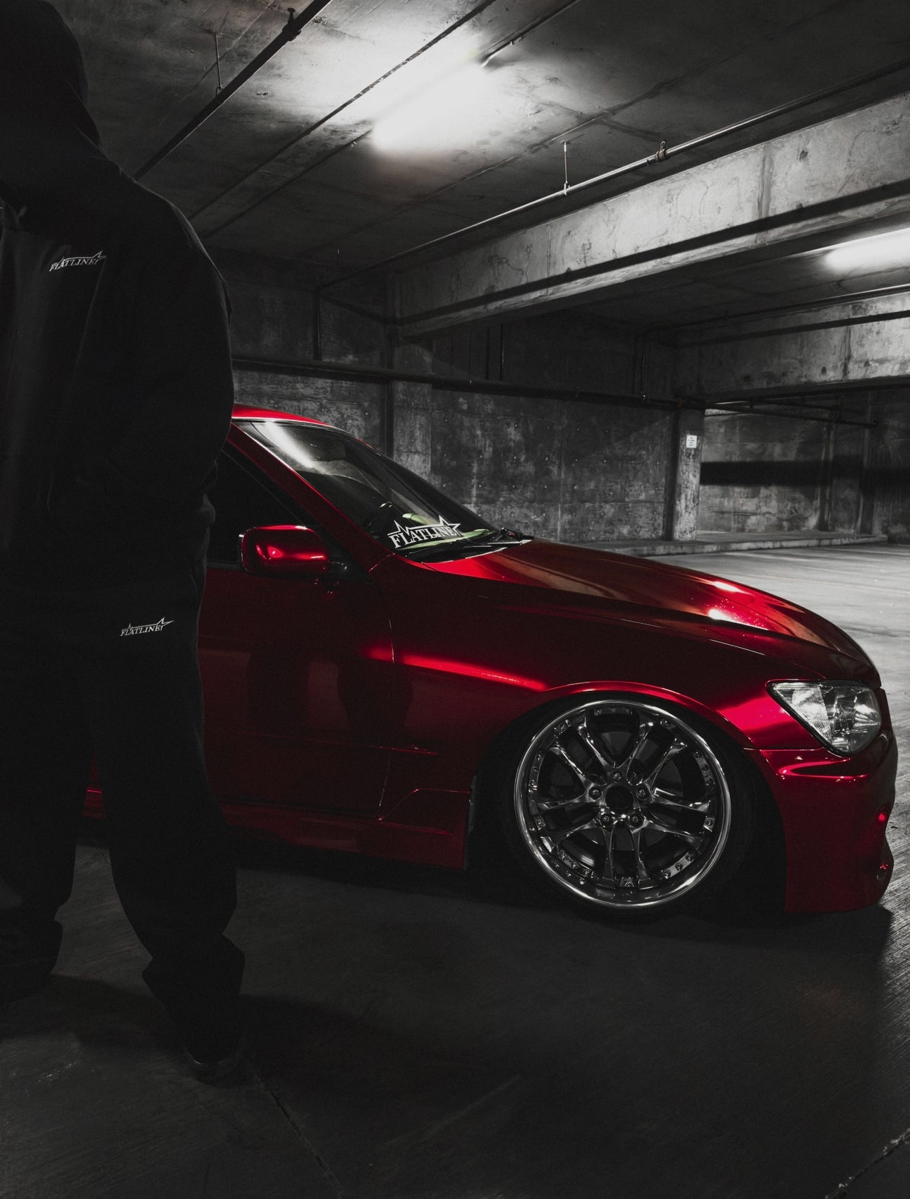 OG STAR LOGO EMBROIDERY BAGGY SWEATPANTS