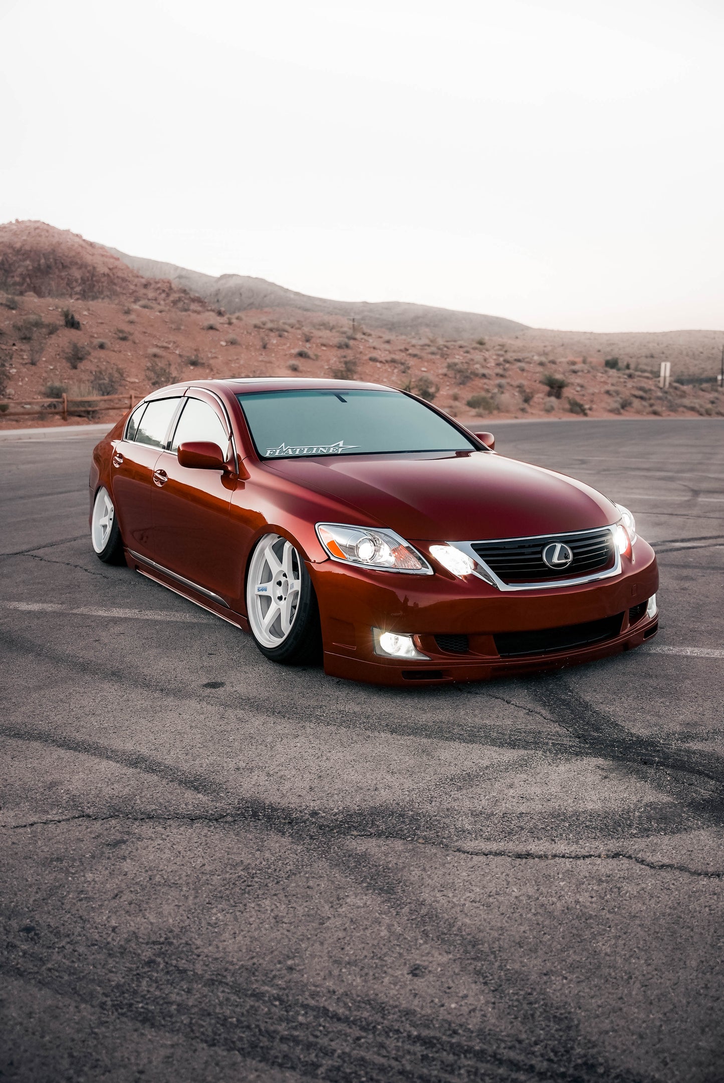 Original Flatline Star Logo Decal Sticker