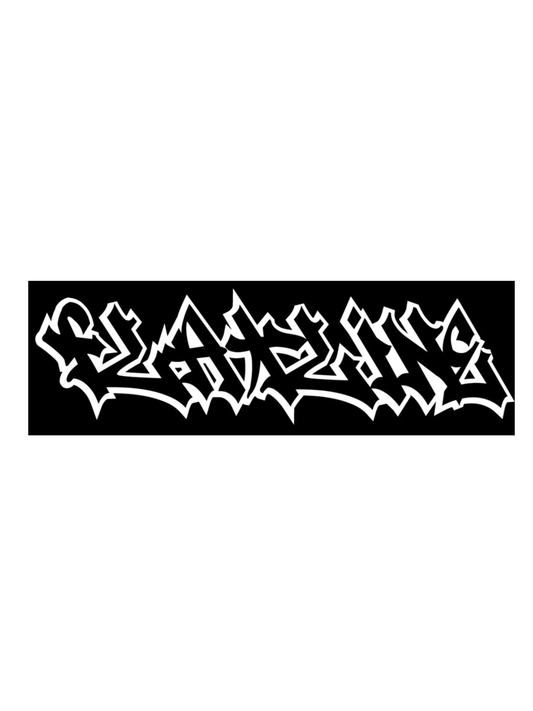 Flatline Graffiti Decal Sticker