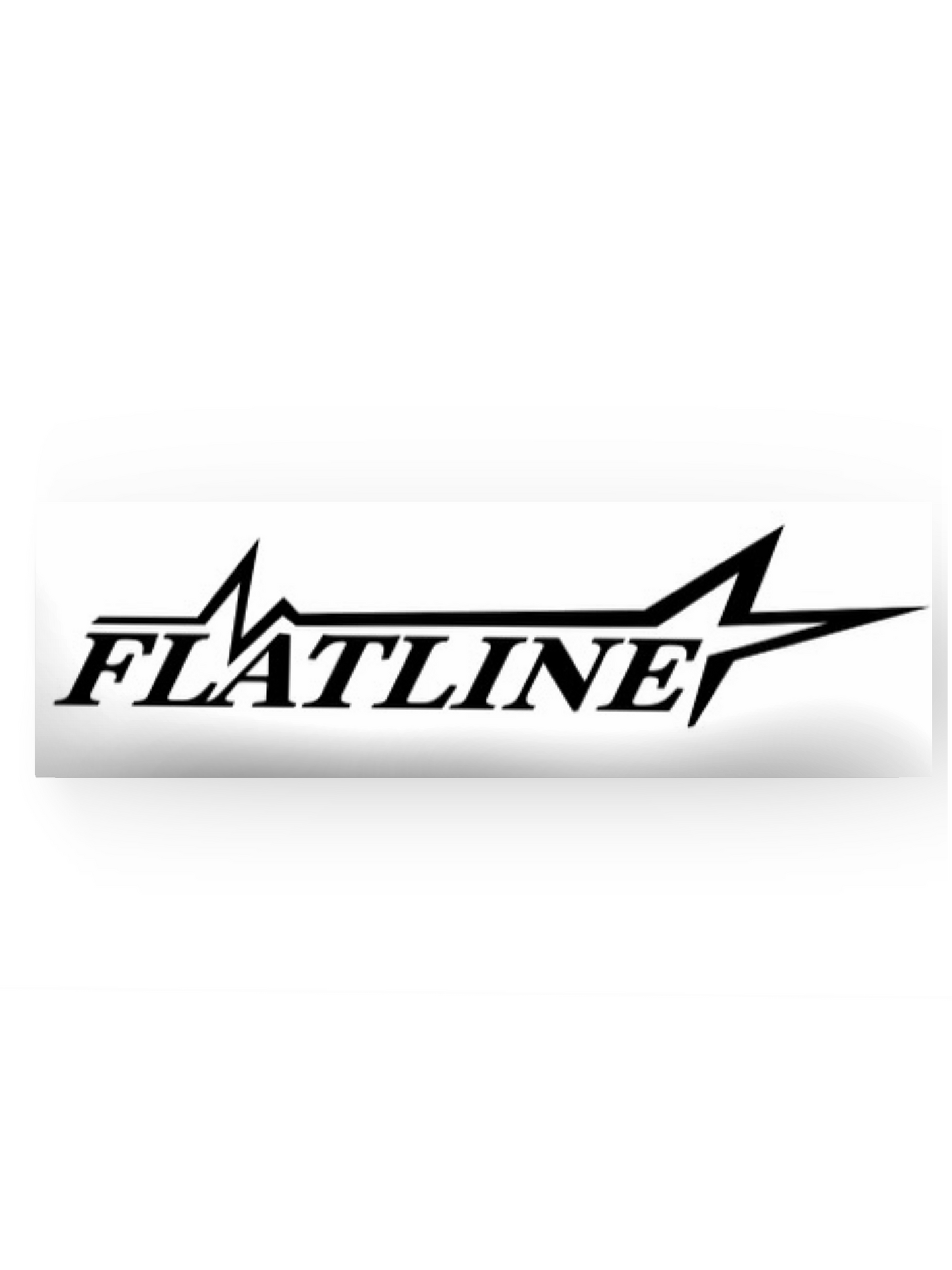 Original Flatline Logo Decal Sticker