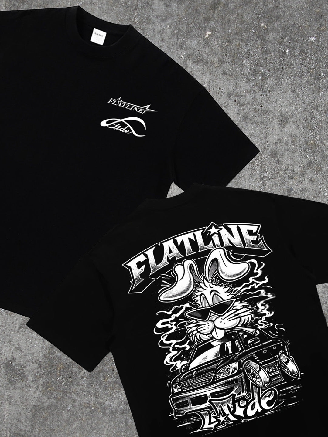 LTIDE X FLATLINE COLLAB VIP LS TEE